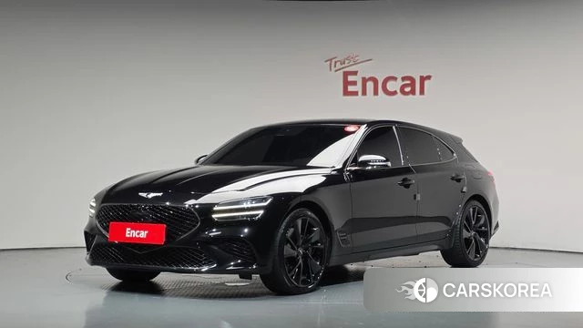 Genesis The New G70 Shooting Brake 2022 Черный из Кореи