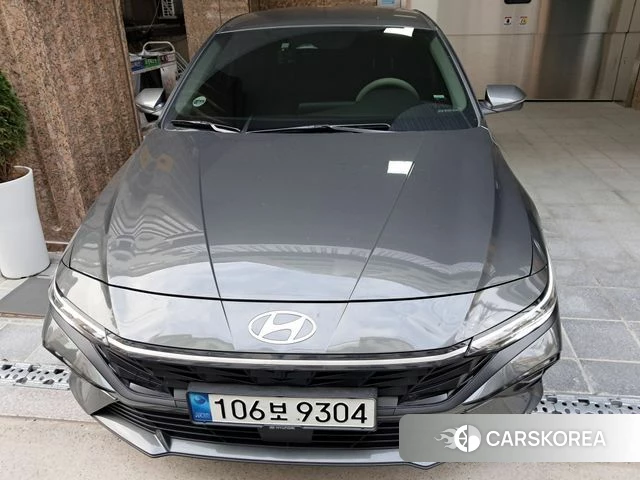 Hyundai The New Avante (CN7) 2023 Серый из Кореи