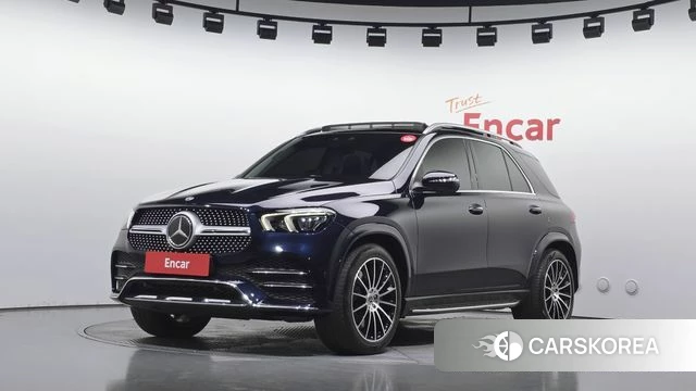 Mercedes-Benz GLE-Class W167 2022 Синий из Кореи