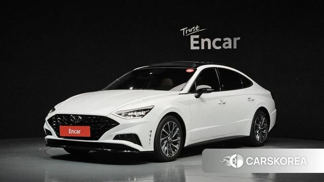 Hyundai Sonata (DN8) 2022 Белый из Кореи