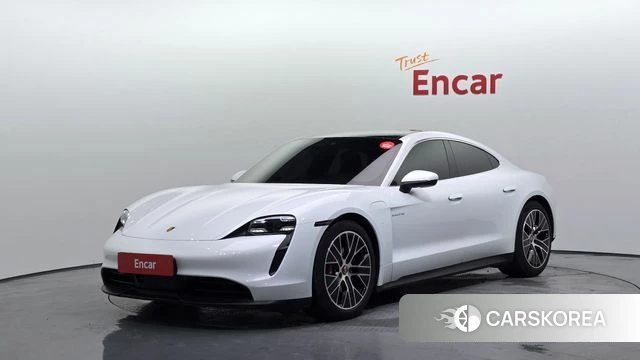 Porsche Taycan 2021 Белый из Кореи