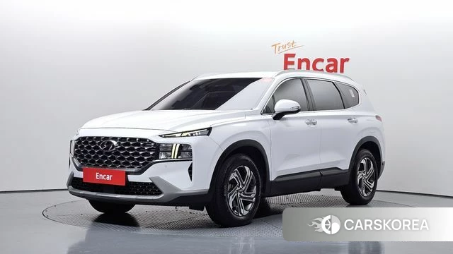 Hyundai The New Santa Fe 2022 Белый из Кореи