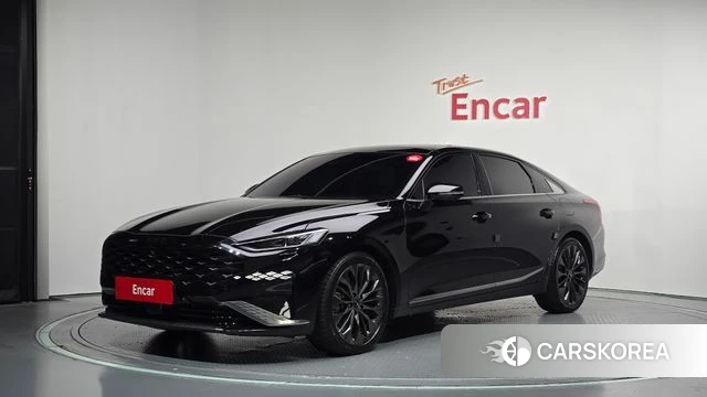 Kia K8 2024 Черный из Кореи