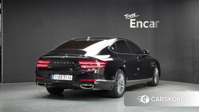Genesis G80 (RG3) 2023 Черный из Кореи