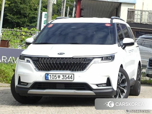 Kia The New Carnival 2021 Белый из Кореи