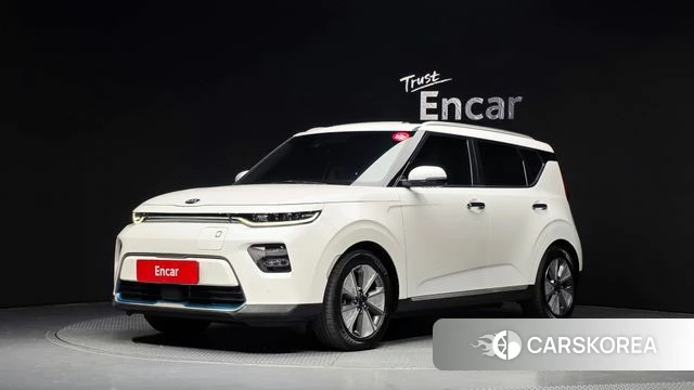Kia Soul Booster EV 2019 Белый из Кореи