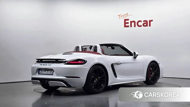 Porsche 718 Boxster 2020 Белый из Кореи