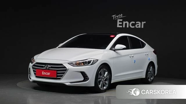 Hyundai Avante AD 2018 Белый из Кореи