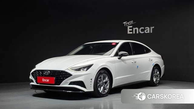 Hyundai Sonata (DN8) 2022 Белый из Кореи