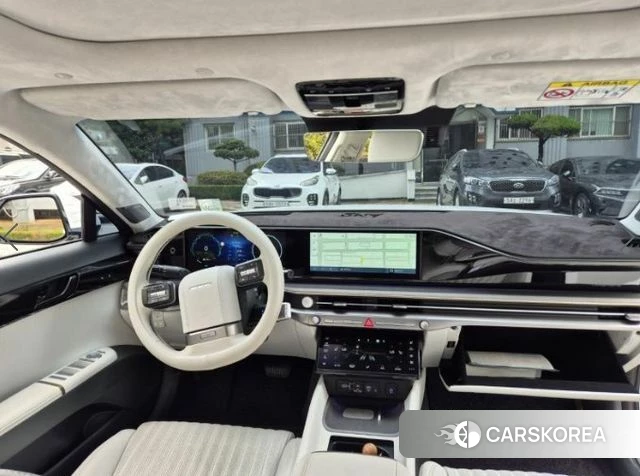Hyundai Grandeur Hybrid (GN7) 2025 Белый из Кореи
