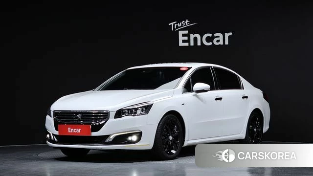 Peugeot 508 2018 Белый из Кореи