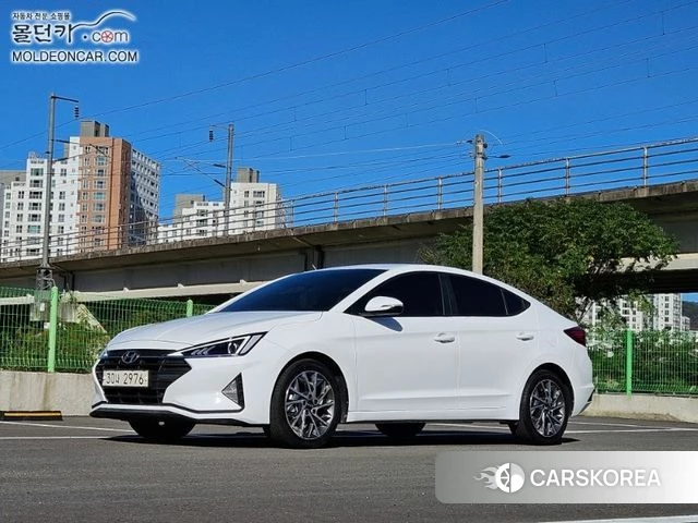 Hyundai The New Avante AD 2019 Белый из Кореи