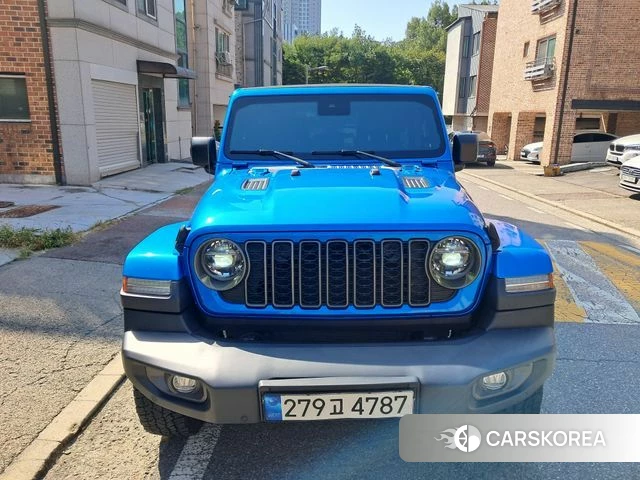 Jeep Wrangler (JL) 2022 Синий из Кореи