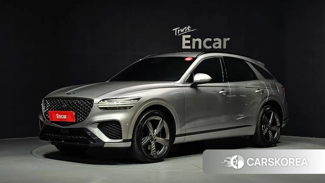 Genesis GV70 2021 Серебристо-серый из Кореи