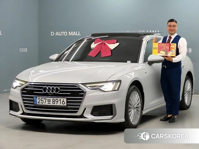 Audi A6 (C8) 2019 Белый из Кореи