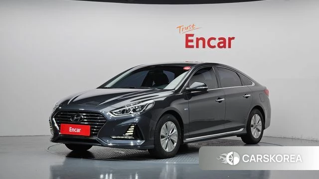Hyundai Sonata New Rise Hybrid 2018 Серый из Кореи