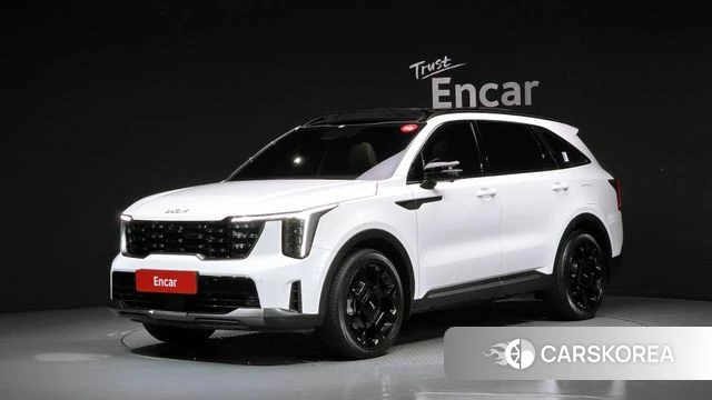 Kia The New Sorento 4th Generation 2024 Белый из Кореи