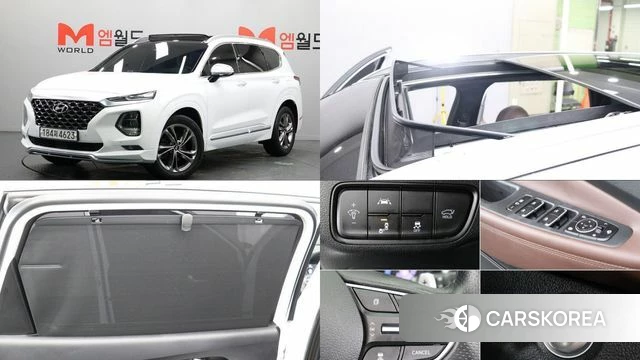 Hyundai Santa Fe TM 2020 Белый из Кореи