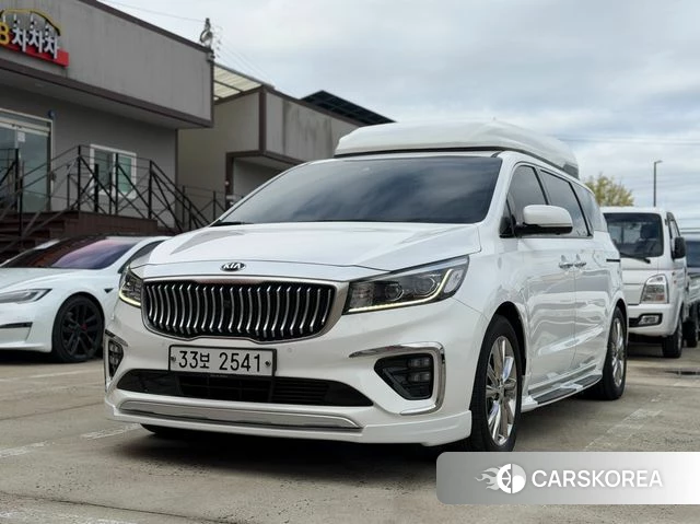 Kia The New Carnival 2018 Белый из Кореи