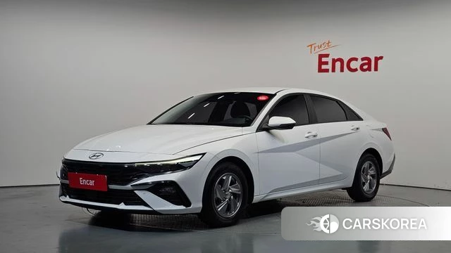 Hyundai The New Avante (CN7) 2023 Белый из Кореи