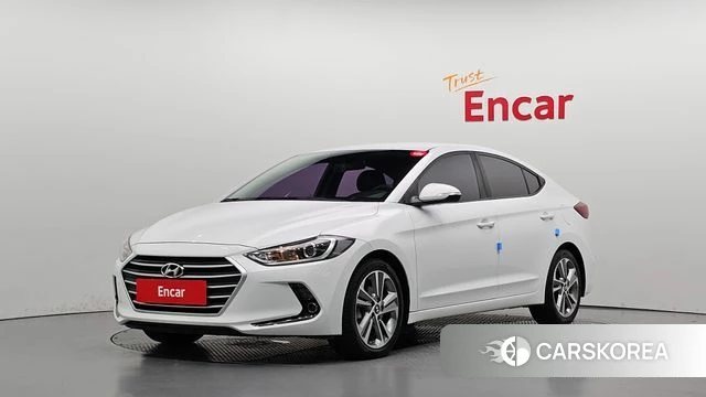 Hyundai Avante AD 2018 Белый из Кореи