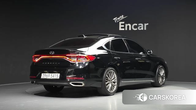 Hyundai Grandeur IG 2018 Черный из Кореи