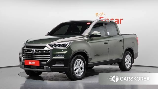 Ssangyong The New Rexton Sport 2024 Темно-зеленый из Кореи