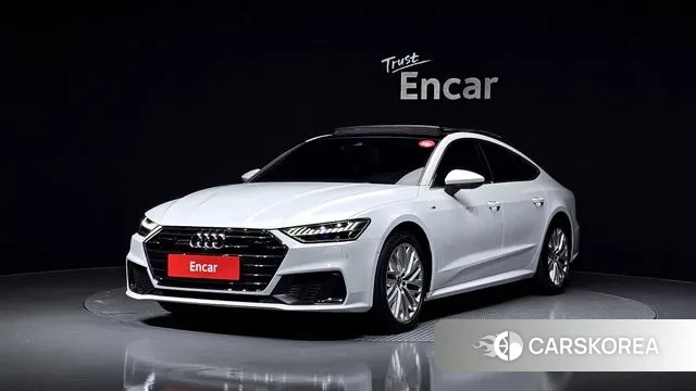 Audi A7 (4K) 2020 Белый из Кореи
