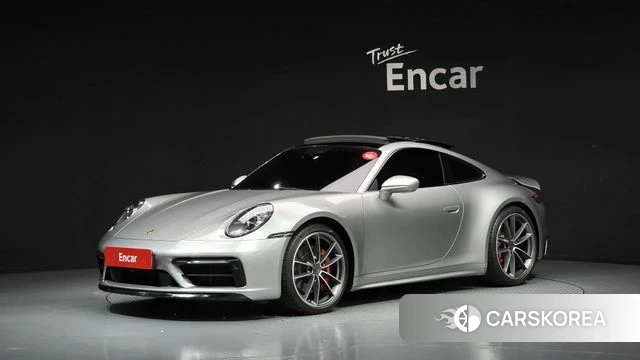 Porsche 911(992) 2020 Серебряный из Кореи