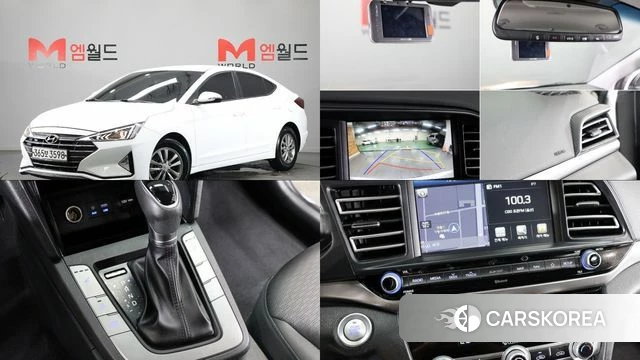 Hyundai The New Avante AD 2019 Белый из Кореи