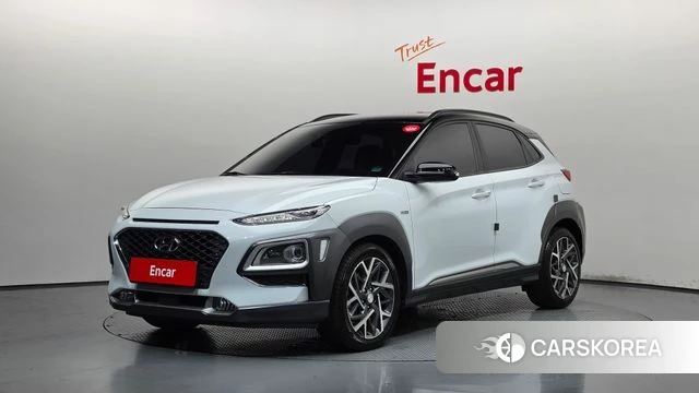 Hyundai Kona Hybrid 2020 Белый из Кореи