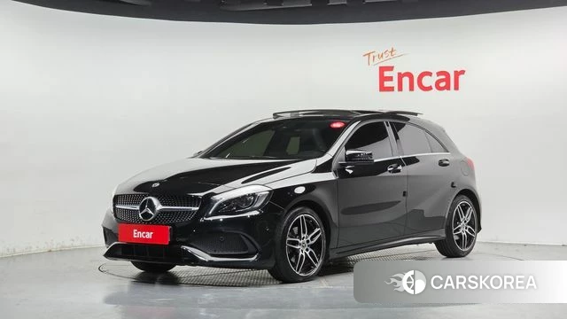 Mercedes-Benz A-Class W176 2018 Черный из Кореи