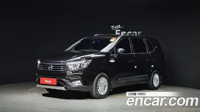 Ssangyong Korando Turismo 2018 Черный из Кореи