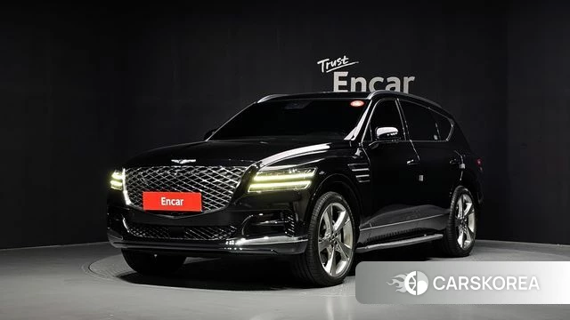 Genesis GV80 2021 Черный из Кореи