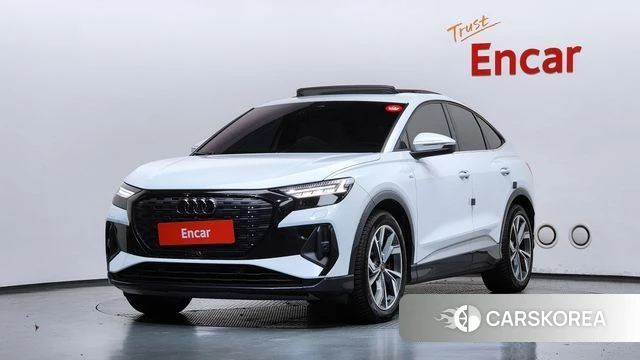 Audi Q4 e-Tron (F4) 2023 Белый из Кореи