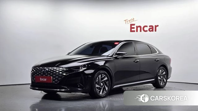 Hyundai The New Grandeur IG Hybrid 2020 Черный из Кореи