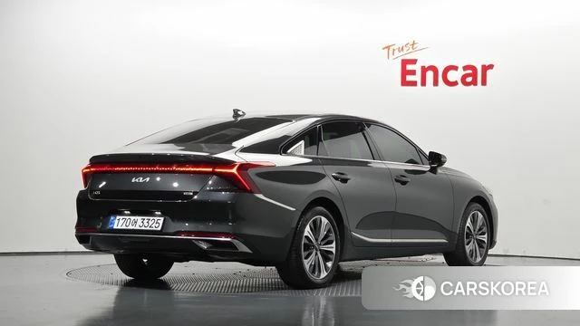 Kia K8 Hybrid 2024 Серый из Кореи