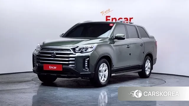 Ssangyong The New Rexton Sport 2021 Зеленый из Кореи