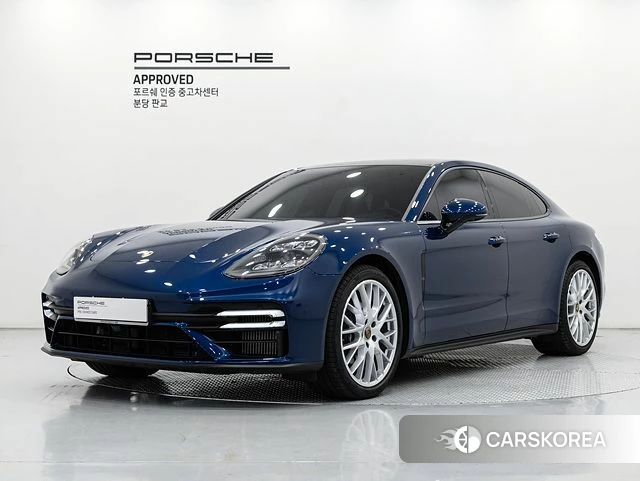 Porsche Panamera (971) 2021 Синий из Кореи