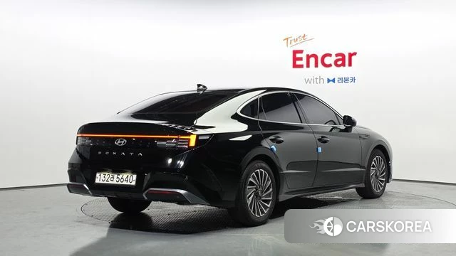Hyundai Sonata D Edge Hybrid (DN8) 2024 Черный из Кореи