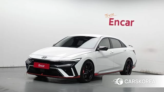 Hyundai The New Avante (CN7) 2025 Белый из Кореи