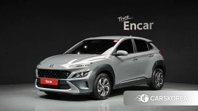 Hyundai The New Kona Hybrid 2022 Серебристо-серый из Кореи