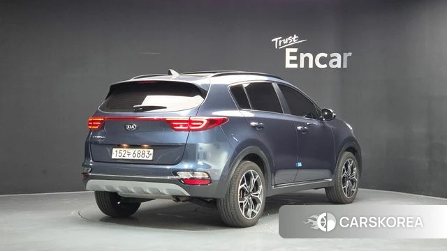 Kia Sportage The Bold 2020 Синий из Кореи