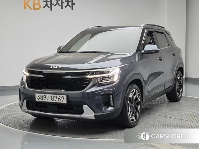 Kia The New Seltos 2022 Серый из Кореи