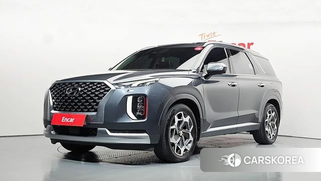 Hyundai Palisade 2021 Серый из Кореи