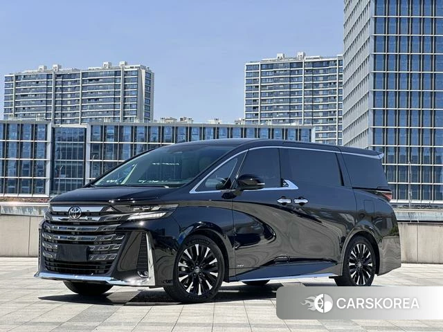 Toyota Vellfire 2024 Черный из Китая