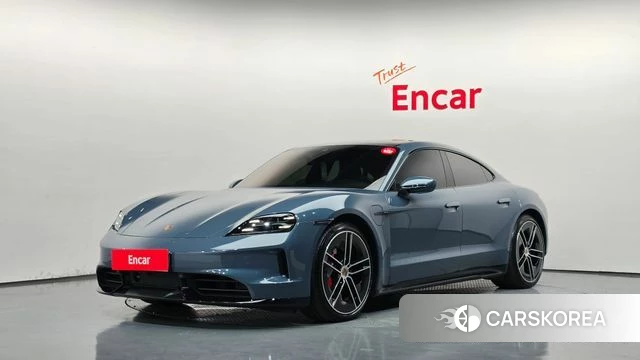 Porsche Taycan 2025 Синий из Кореи