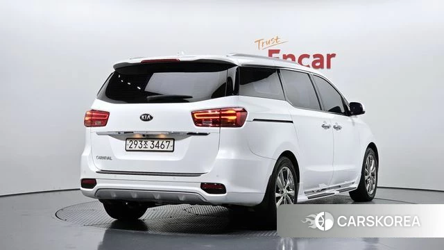 Kia The New Carnival 2019 Белый из Кореи