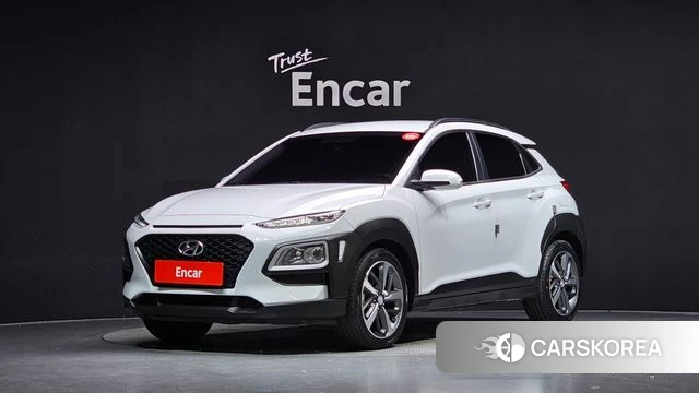 Hyundai Kona 2018 Белый из Кореи