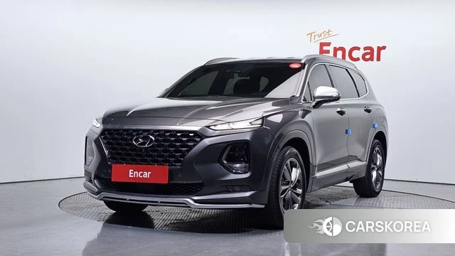 Hyundai Santa Fe TM 2018 Серый из Кореи